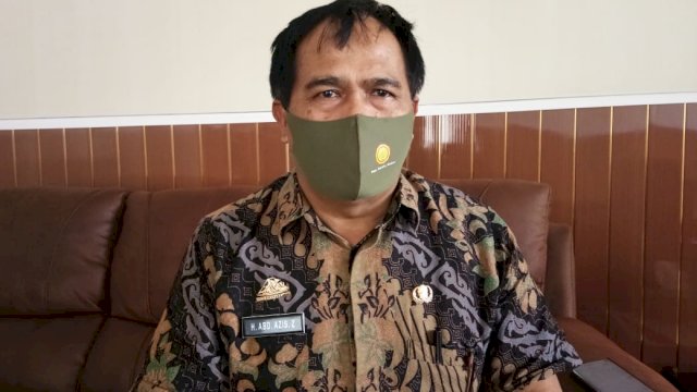 Kepala Dinas Peternakan dan Kesehatan Hewan Provinsi Sulsel Abd Azis.