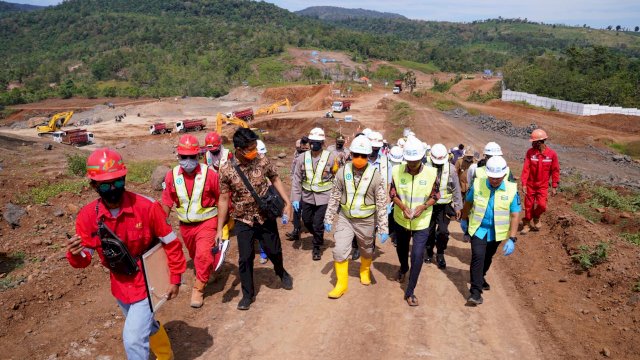 Sempat Terhenti Dua Tahun, Progres Bendungan Pamukkulu Baru 4 Persen