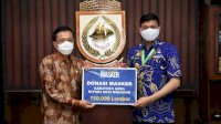 Bupati Gowa Bantu 150 Ribu Masker Untuk Warga Makassar