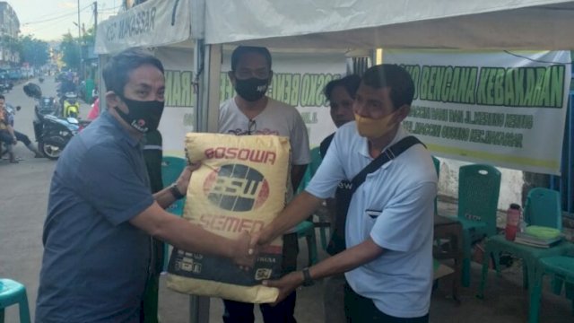 Appi Peduli Bantu 500 Sak Semen Untuk Korban Kebakaran di Kerung-kerung