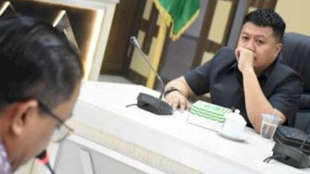 Legislator NasDem Makassar, Ari Ashari Ilham