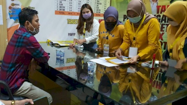 Tenaga Ahli Supriansa Ambil Formulir Calon Ketua, Isyarat “Lawan” Klan NH?