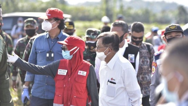 JK Semangati Relawan PMI di Masamba