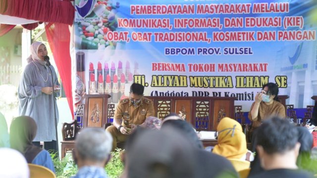 Aliyah bersama BPOM Sosialisasikan Cara Memilih Pangan Sehat