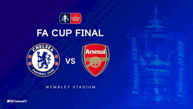 Chelsea dan Arsenal akan bertemu di partai puncak Piala FA 2019-2020. (Foto: @ChelseaFC)
