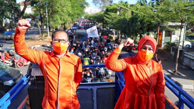 Pasangan Moh Ramdhan Pomanto-Fatmawati Rusdi (Danny-Fatma)