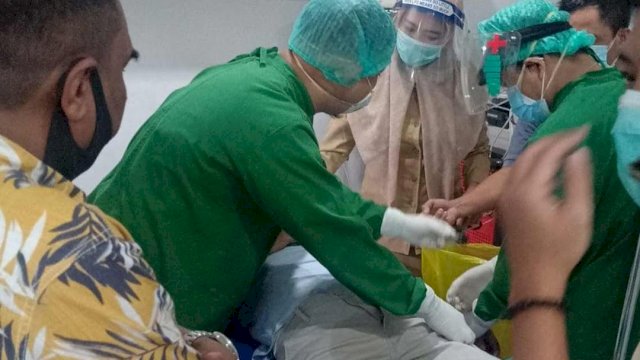 Anggota DPRD Sulsel dari Fraksi Golkar, Ince Langke meninggal dunia di Rumah Sakit Awal Bros Makassar, Selasa (8/9/2020).