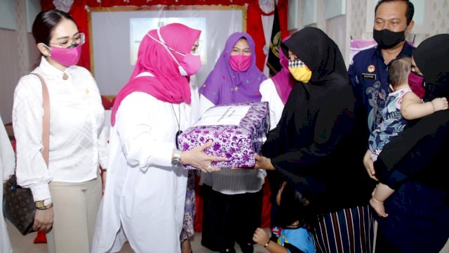 Kaukus Perempuan Parlemen DPRD Sulsel menyambangi Rutan Kelas 1 Gunung Sari Makassar, Jumat (25/09/2020)