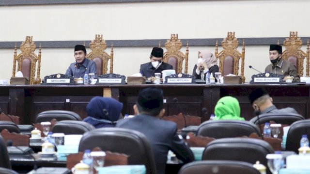 Paripurna DPRD Kota Makassar