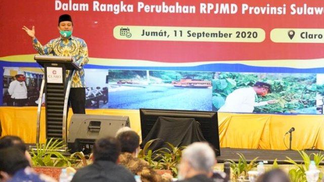 Wagub Sulsel: Bappelitbangda Harus Kurangi Program Agar Lebih Mudah Dikontrol