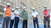 Ini Harapan Gubernur saat Tinjau Pembangunan Terminal Baru Bandara Sultan Hasanuddin