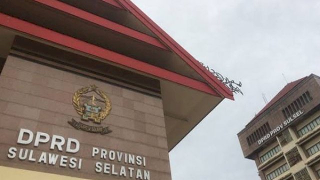 Gedung DPRD Sulsel, Jl Urip Sumohardjo, Makassar. (int)