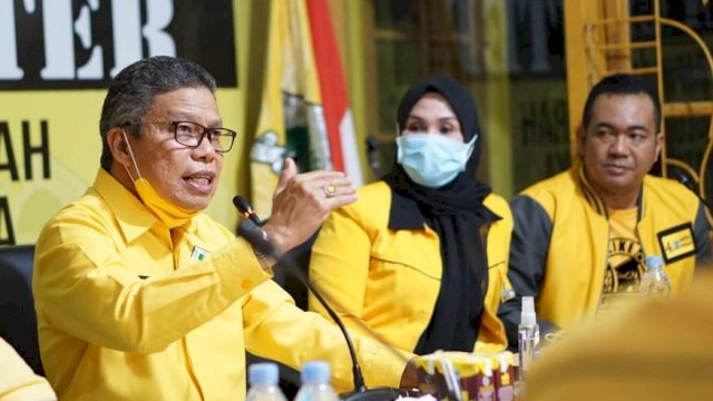 Ketua DPD I Partai Golkar Sulsel, Taufan Pawe.