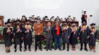 Wisuda Mahasiswa, Direktur PNUP Minta Dukungan Ketua Umum IKA