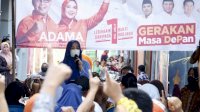 Edward dan Eric Kompak Dampingi Fatma Kampanye di Rappocini