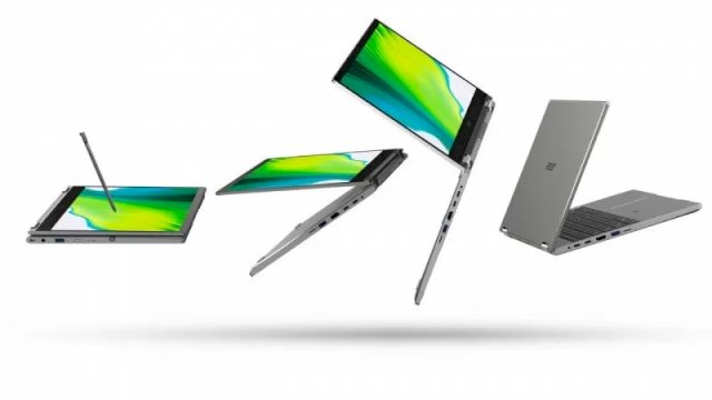 Salah satu jenis laptop tipis dan ringan terbaru yang diluncurkan Acer (Antara/HO-Acer)