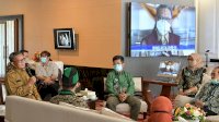 Gubernur Terima Kunjungan KAHMI dan HMI, Bahas UU Cipta Kerja