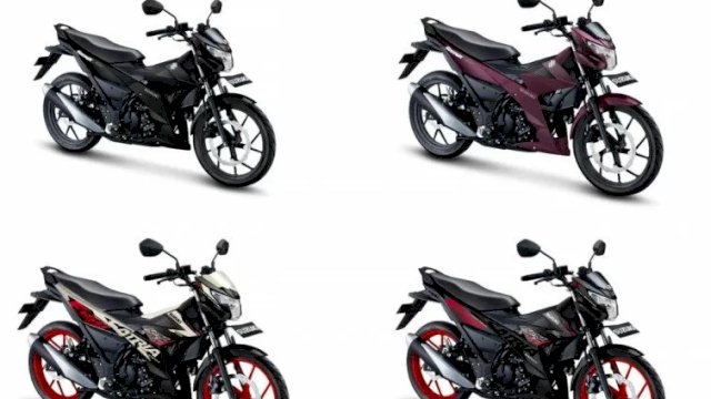Suzuki Satria dengan warna baru (ANTARA/HO)