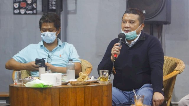 Erwin Aksa beberkan elektabilitas Appi-Rahman yang sudah melampau Danny-Fatma (Adama).