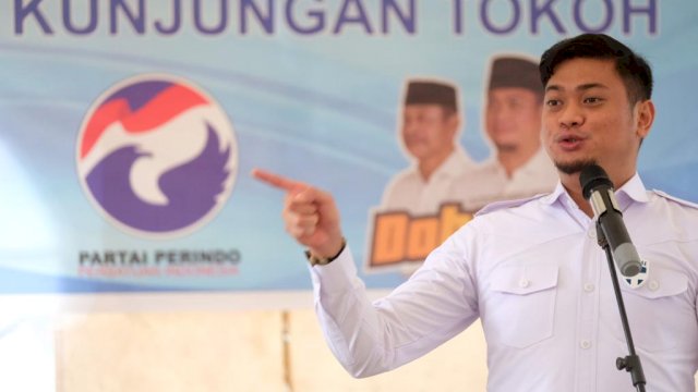 Partai Perindo mengajak warga tidak golput dan memilih Adnan-Kio pada Pilkada Gowa 2020.