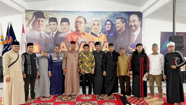 Sejumlah Dai Milenial berkumpul dan Doakan Danny-Fatma