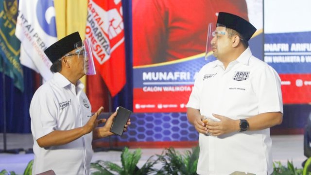 Pasangan calon Munafri Arifuddin-Rahman Bando (Appi-Rahman) janji akan menuntaskan masalah air bersih. 