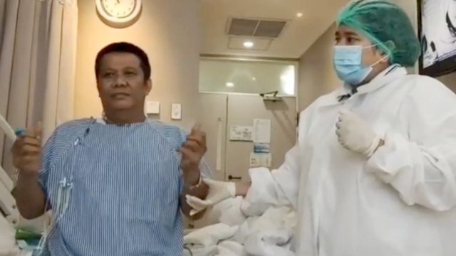 Tim Sukses Appi-Rahman, Muharram Madjid alias Musjaya di rawat pihak rumah sakit. 