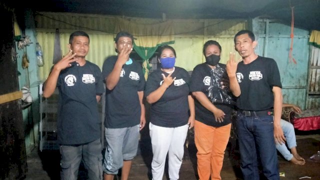 Relawan Sesama Turatea Ajak Warga Jeneponto menangkan Dilan di Pilwali Makassar. 