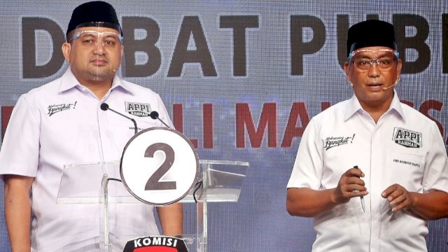 Pasangan Munafri Arifuddin-Abd Rahman Bando (Appi-Rahman) 