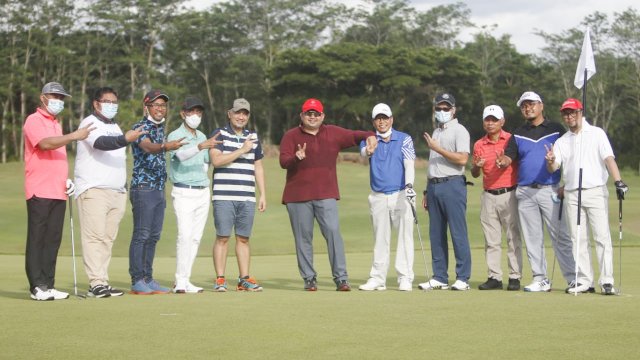 Libur Kampanye, Appi Meriahkan Bosowa-Kalla Golf Turnamen