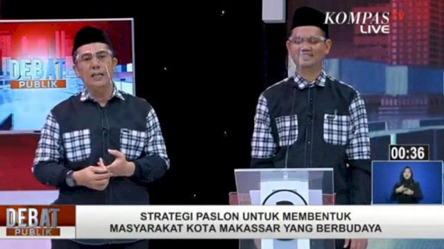 Pasangan Syamsu Rizal-Fadli Ananda (Dilan) dinilai menguasai materi debat perdana.