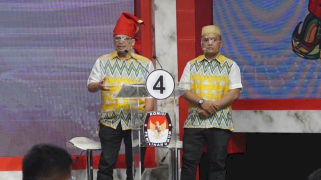 Pasangan Irman Yasin Limpo-Andi Zunnun Armin.