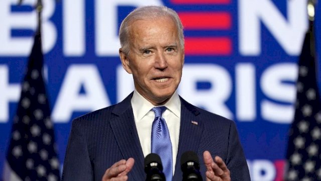 Joe Biden terpilih menjadi Presiden Amerika Serikat, mengalahkan petahana Donald Trump. (int)