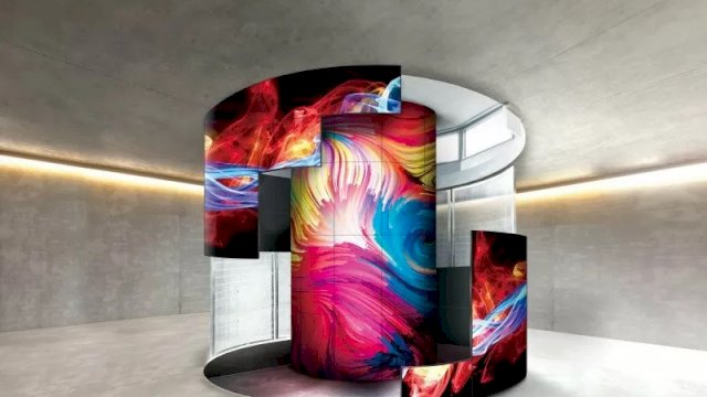 Ilustrasi layar gulung LG (lgdisplay.com)