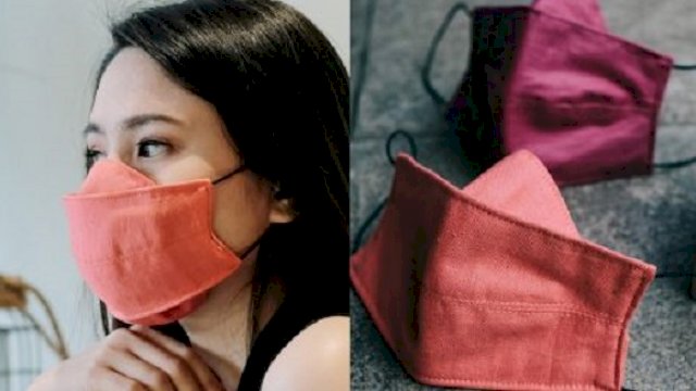 Ilustrasi: Penggunaan masker kain dua lapis sebaiknya digunakan oleh orang sehat yang berusia di bawah 60 tahun dan tidak sedang mengalami gejala batuk ataupun pilek. (int)