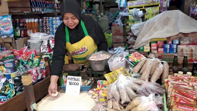 ilustrasi pedagang di salah satu pasar tradisional. (int)