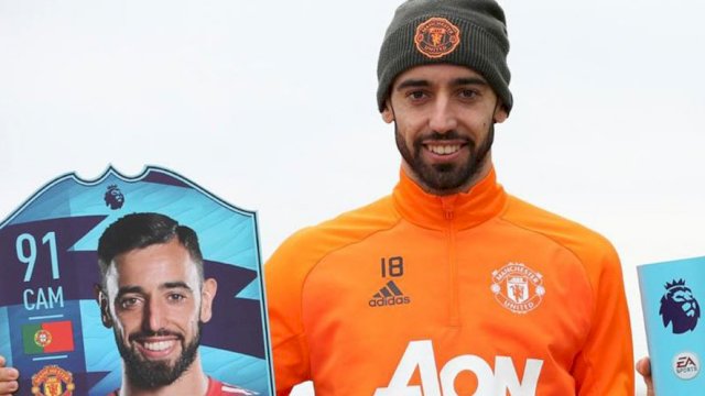 Bruno Fernandes memenangkan EPL Player of the Month November 2020 (EPL)