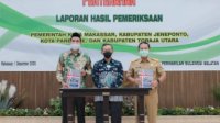 BPK RI Serahkan LHP Makassar dan 3 Daerah Lain