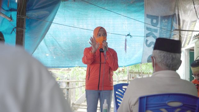Calon Bupati Pangkep, Andi Nirawati (Anir) meminta masyarakat tidak golput. 