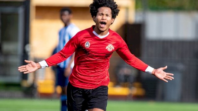 Pemain tim nasional U-19 Indonesia Amiruddin Bagus Kahfi Al-Fikri. (int)