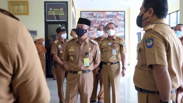 Setelah Libur Natal, Wakil Bupati Gowa Sidak Kehadiran ASN