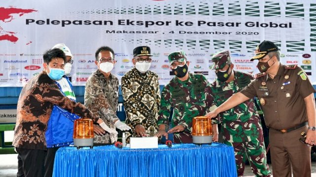Gubernur Lepas Ekspor Senilai Rp 98,01 Miliar ke 15 Negara