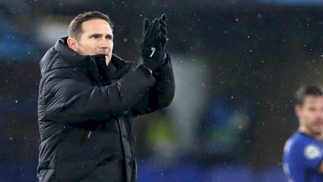 Frank Lampard usai laga Chelsea vs Krasnodar, Rabu (9/12/2020) dini hari WIB (AP Photo)