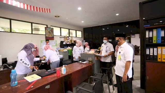 Sidak SKPD, Wabup Gowa Harap ASN Tidak Tambah Libur