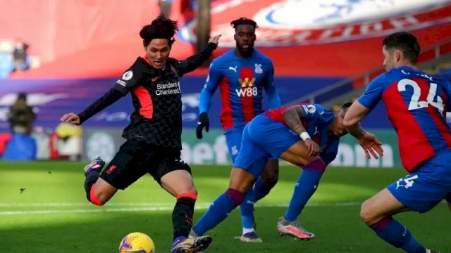 Liga Inggris: Liverpool Gulung Crystal Palace 7 Gol Tanpa Balas
