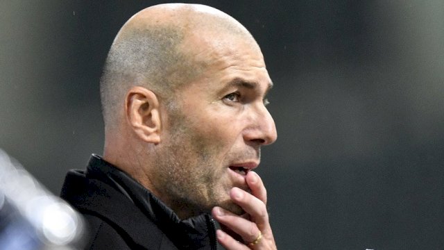 Pelatih Real Madrid, Zinedine Zidane (AP Photo)