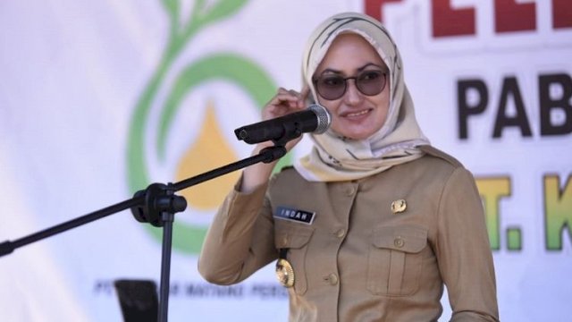 Bupati Luwu Utara Indah Putri Indriani.