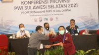 Konferprov PWI Sulsel Berjalan Lancar, Agus: Terima Kasih Pengurus dan Anggota