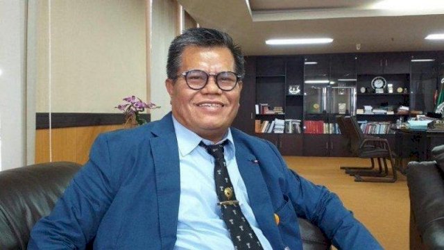 Rektor Universitas Negeri Makassar (UNM) Prof Husain Syam. (int)