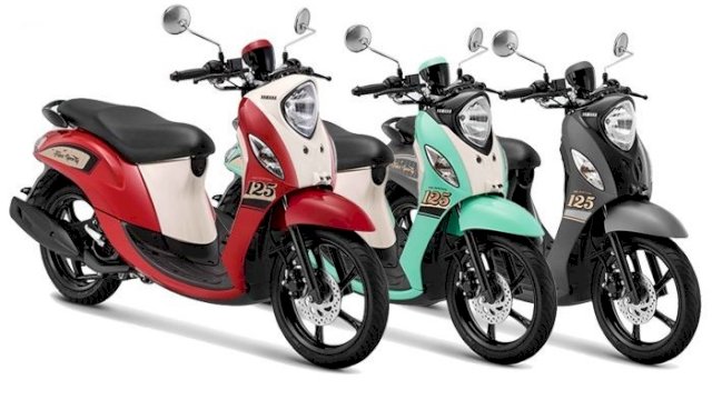 Yamaha Fino Sporty warna baru (int)